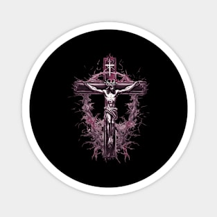 Jesus Christ Love the Lord your God with all your heart Magnet
